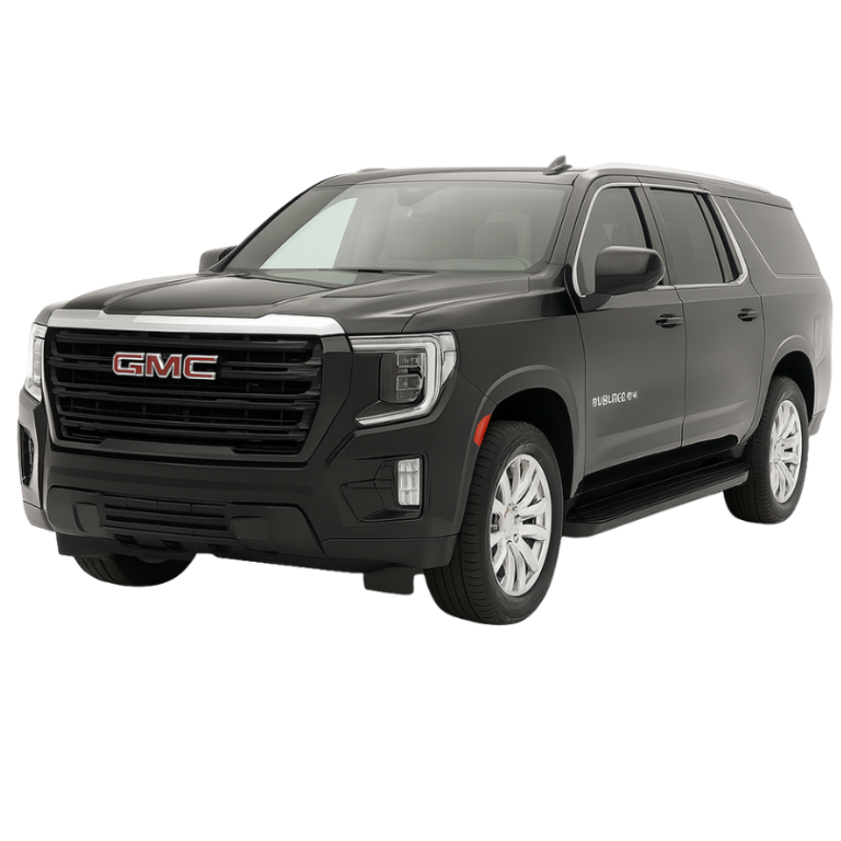 Chicago Black Car Service with GMC Yukon Limo