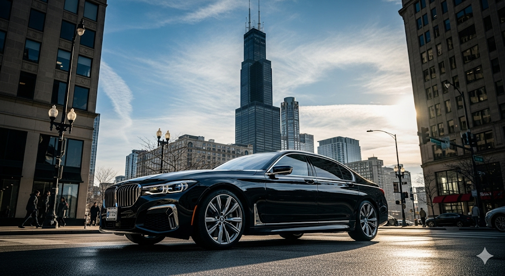 Airport transfer and limo service Glenview IL
