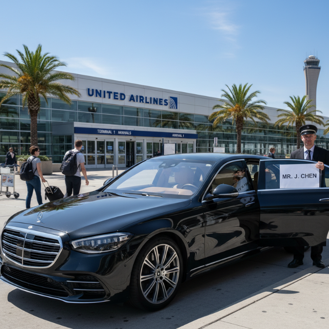 Chicago O'Hare International Airport Limo Service with Flight Tracking and Meet & Greet