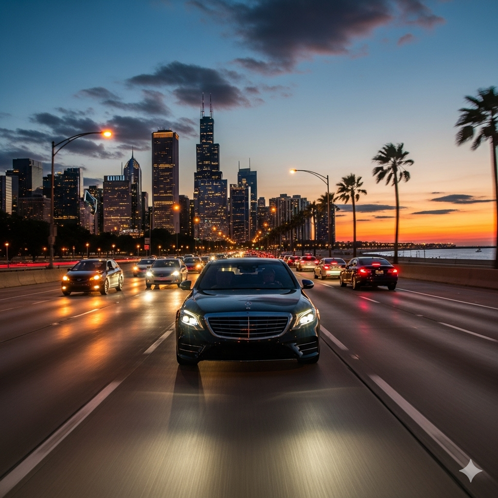 Luxury S Class Limo Service in Chicago