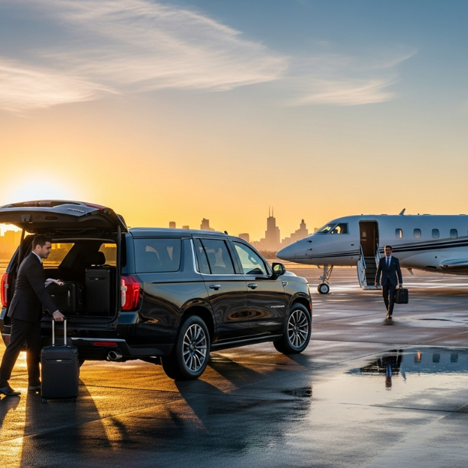 Luxury limo service Glencoe IL