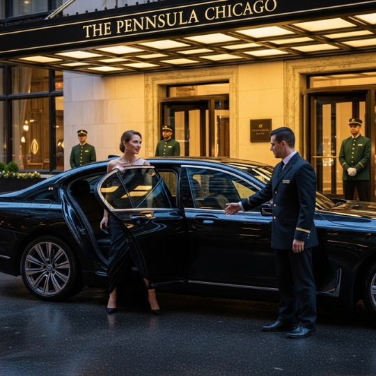 Luxury limo service Lake Forest IL