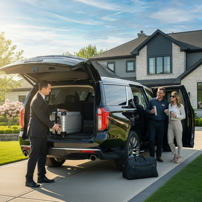 Private chauffeur service in Northbrook
