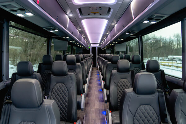 lake forest charter bus rental