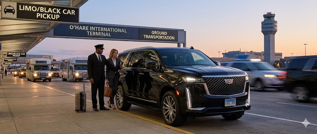 Luxury airport and executive transportation service in Chicago