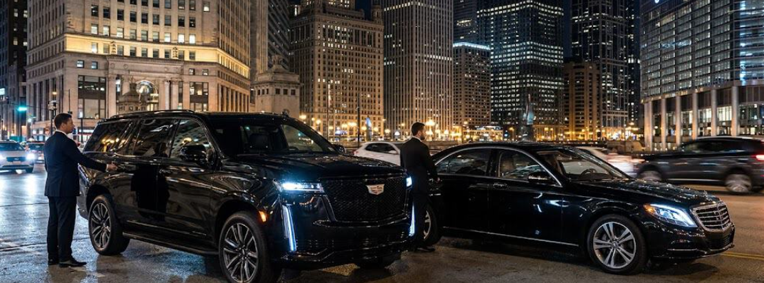 Chicago O’Hare limo service with luxury SUV airport transportation