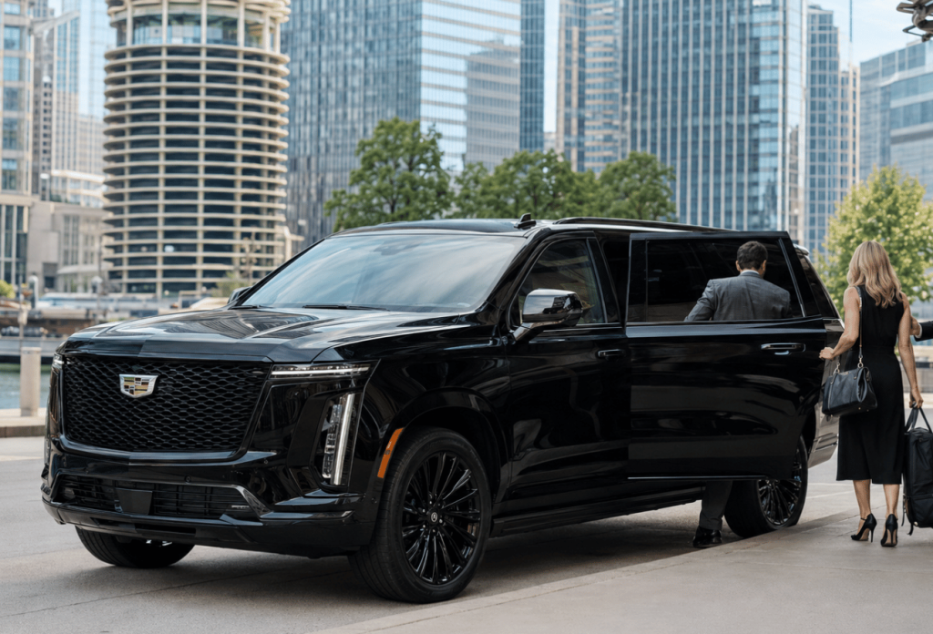 suv pickups in downtown chicago
